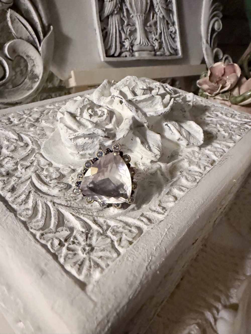 Authentic rose quartz ring - Picture 13 of 13